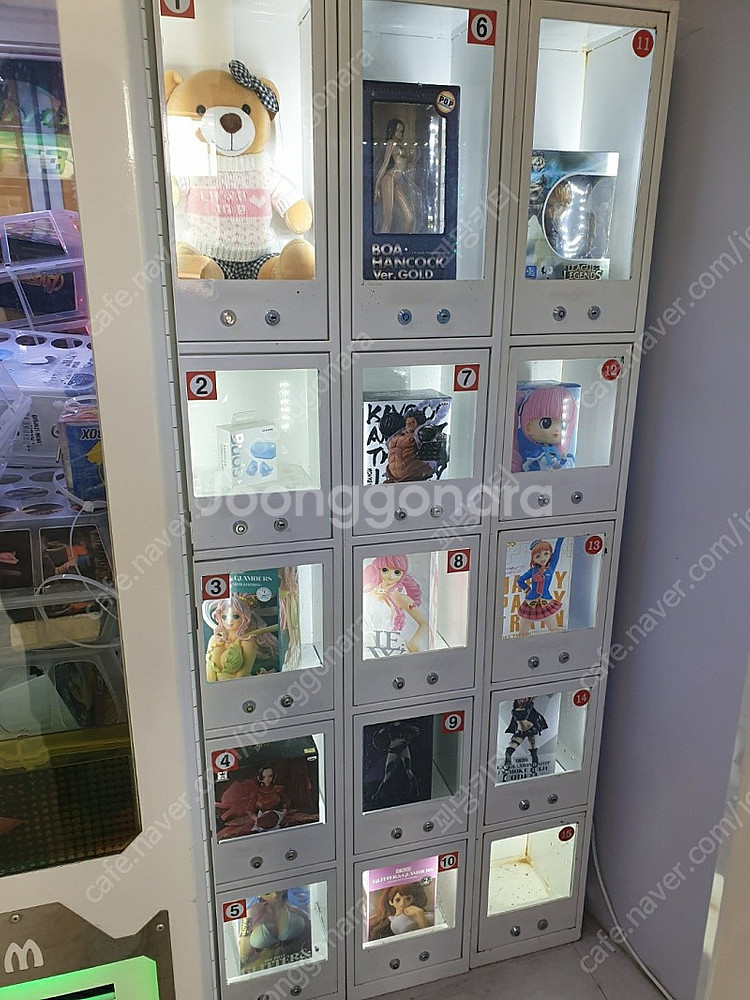 인형뽑기방 폐업 뽑기기계들 헐값에 급처합니다~!--8